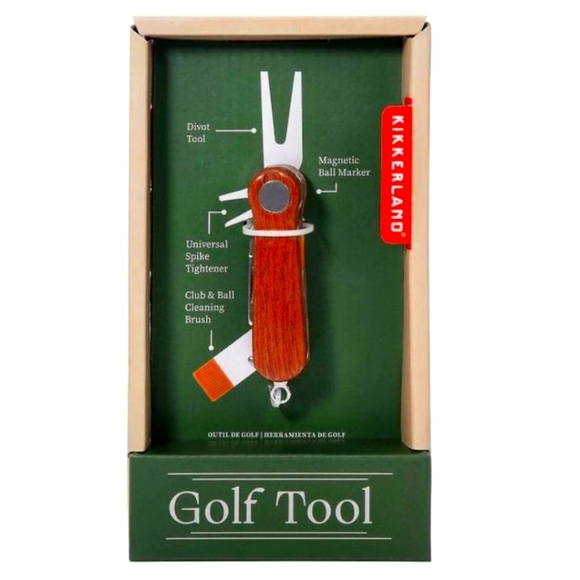 Kikkerland Golf Tool with Wooden Handle, price$25.00 - Picture 1 of 1